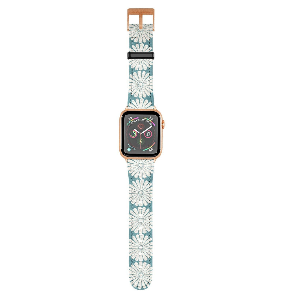 Colour Poems Retro Daisy XXIII Apple Watch Band