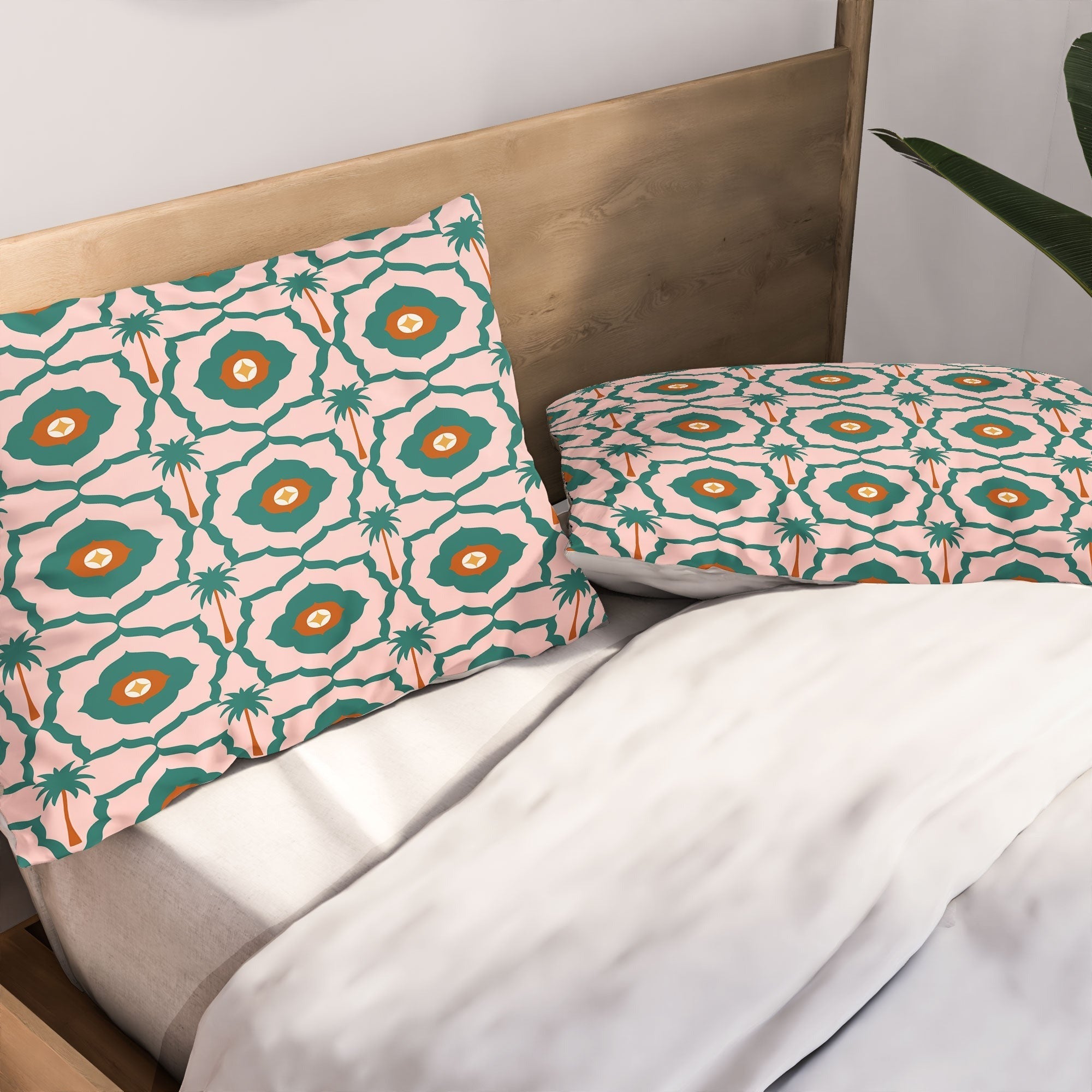 Design by Spark Mid Mod Palm Springs Pillow Shams