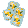 Jessica Molina Limoncello Cocktail Coaster Set