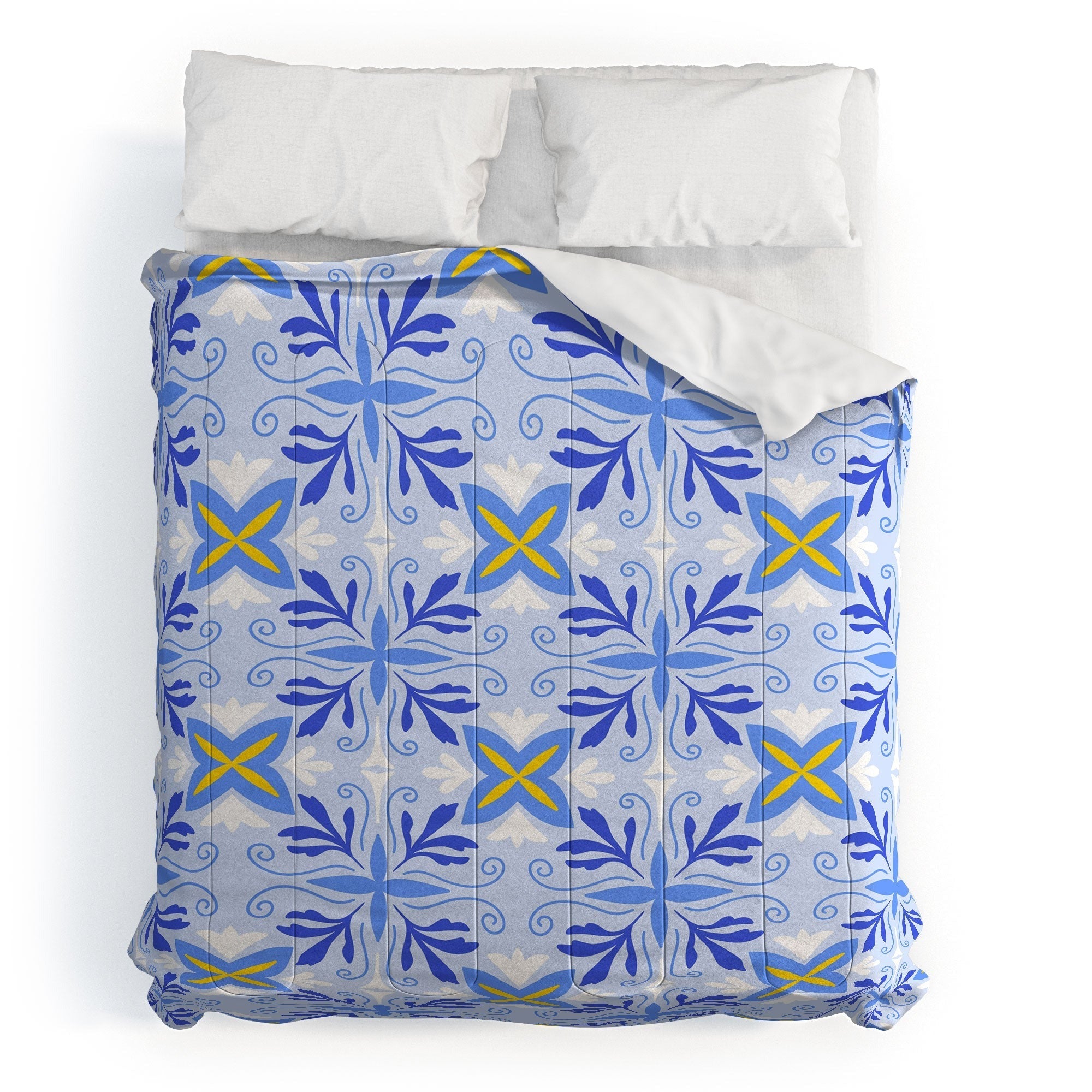 Design by Spark Dolce Vita Flourish Tile Comforter