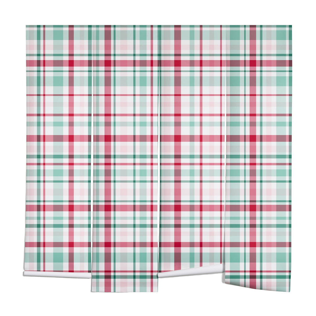Lisa Argyropoulos Merry Vintage Plaid Wall Mural