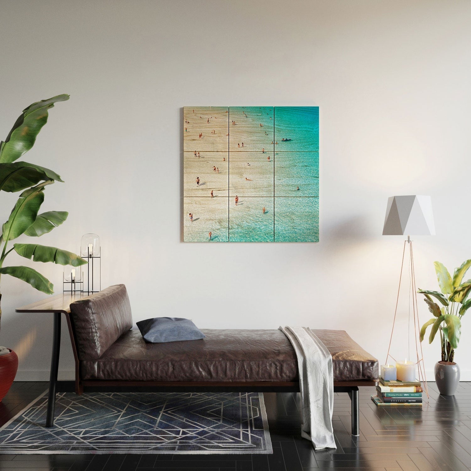 Gal Design Beach Daydream Wood Wall Mural