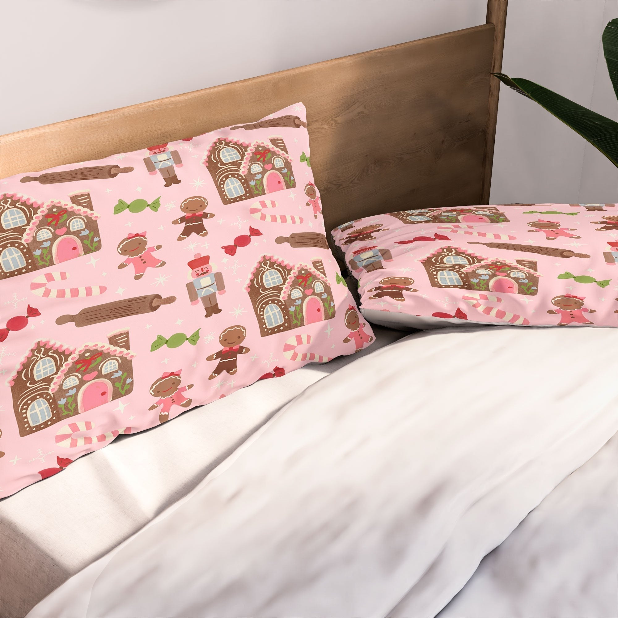carriecantwell Sweet Christmas Holidays Pillow Shams