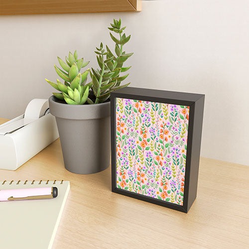 Pimlada Phuapradit Ditsy Spring Floral Framed Mini Art Print