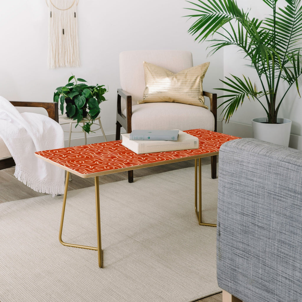 Mirimo Venexiana Burnt Orange Coffee Table