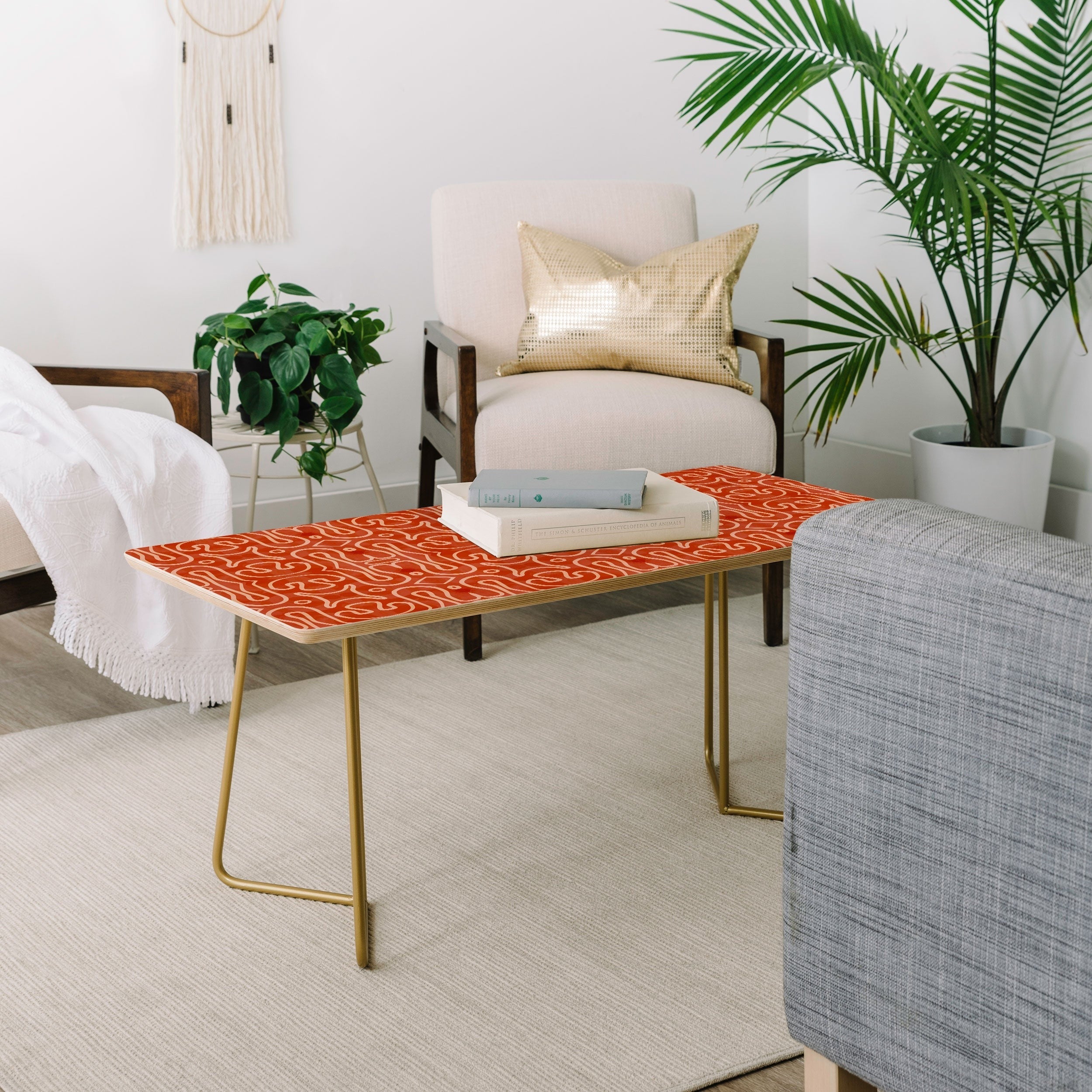 Mirimo Venexiana Burnt Orange Coffee Table
