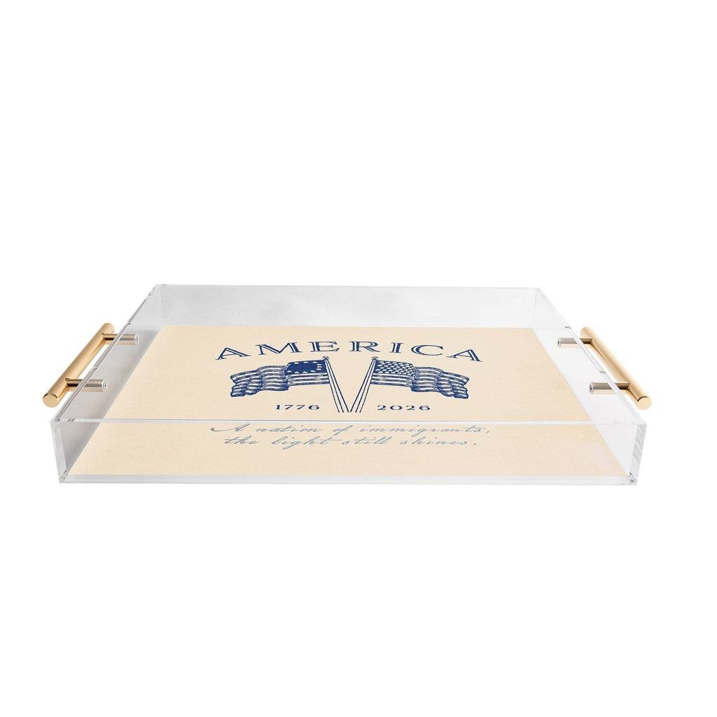 DENY Designs America250 Acrylic Tray