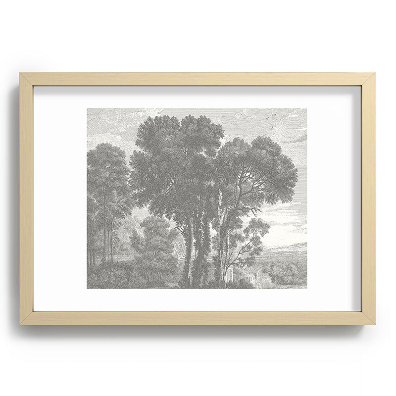 HMCraig Beaux Arbres Beautiful Trees Recessed Framing Rectangle