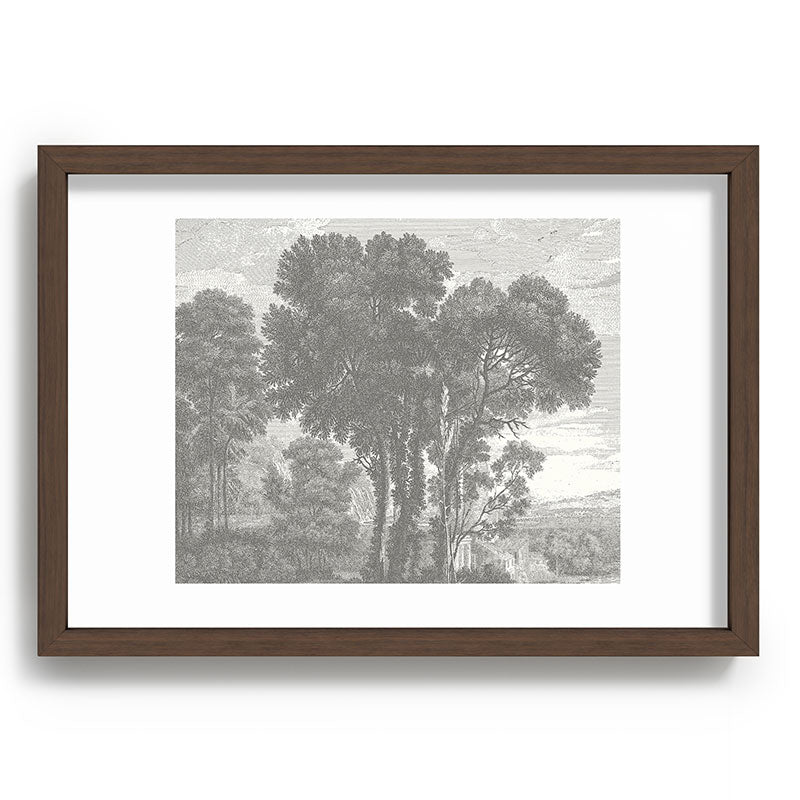 HMCraig Beaux Arbres Beautiful Trees Recessed Framing Rectangle