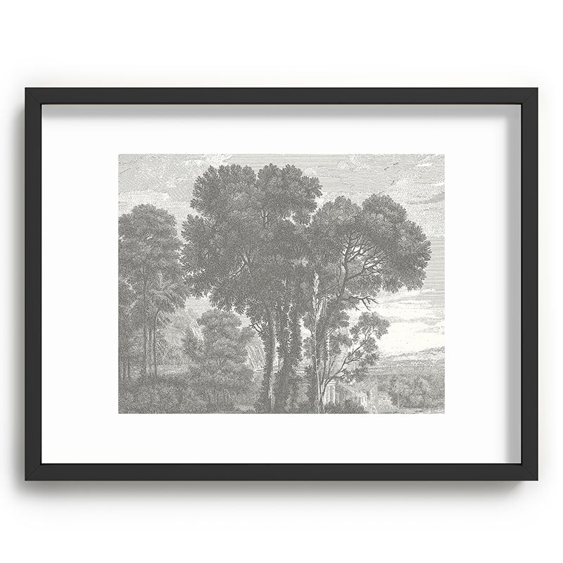 HMCraig Beaux Arbres Beautiful Trees Recessed Framing Rectangle
