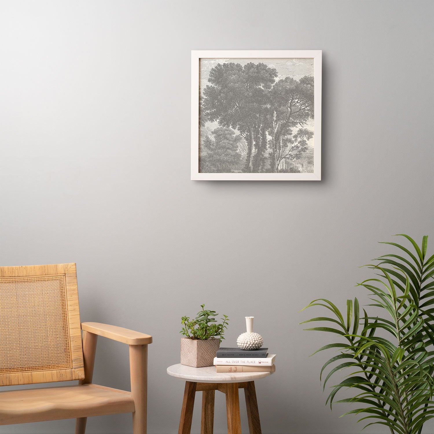 HMCraig Beaux Arbres Beautiful Trees Framed Wall Art