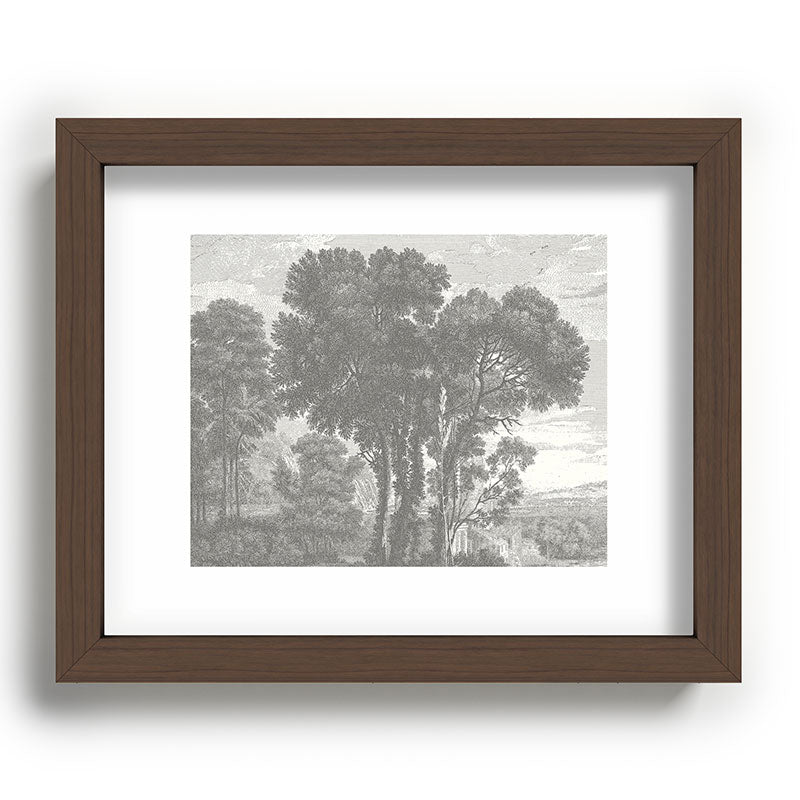 HMCraig Beaux Arbres Beautiful Trees Recessed Framing Rectangle