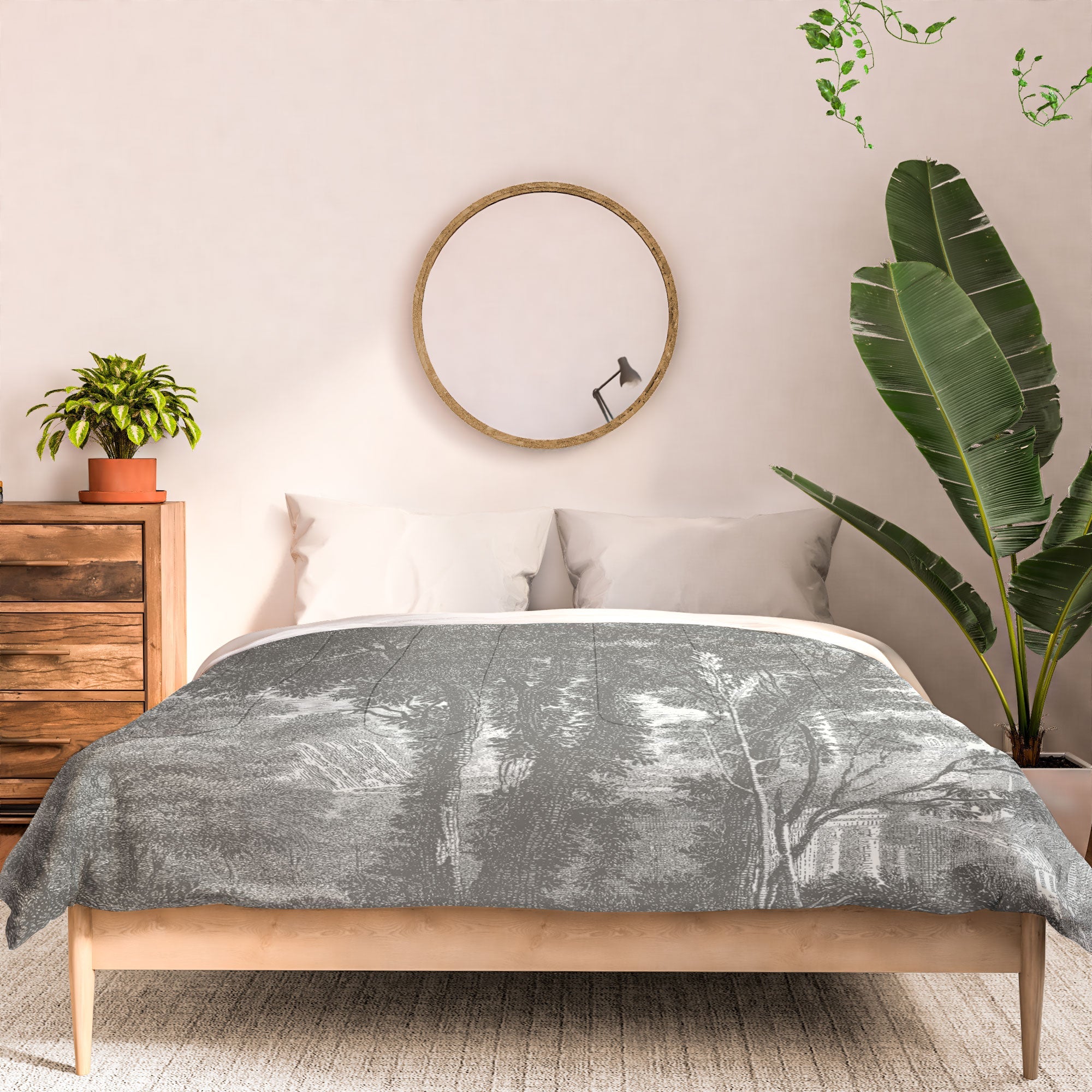 HMCraig Beaux Arbres Beautiful Trees Comforter
