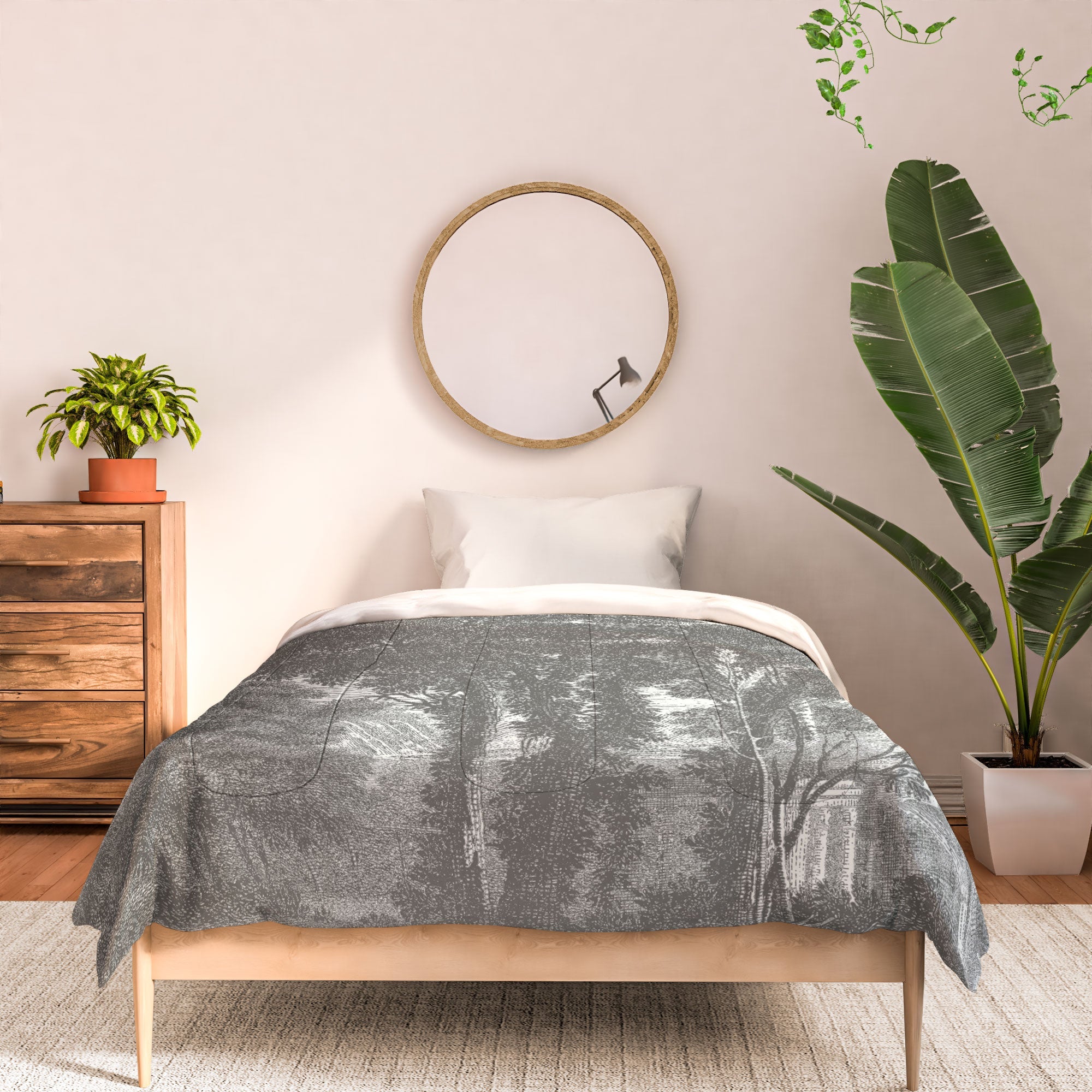 HMCraig Beaux Arbres Beautiful Trees Comforter