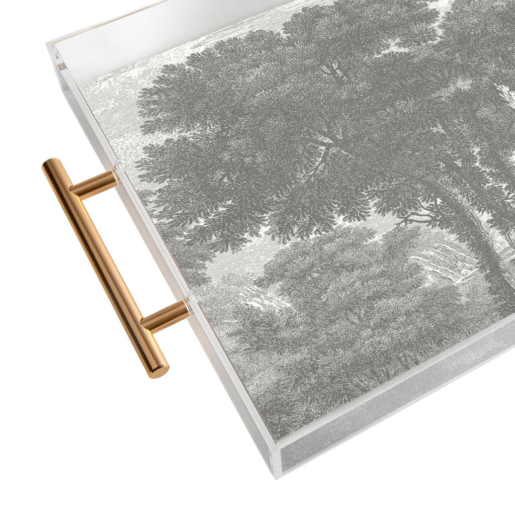 HMCraig Beaux Arbres Beautiful Trees Acrylic Tray