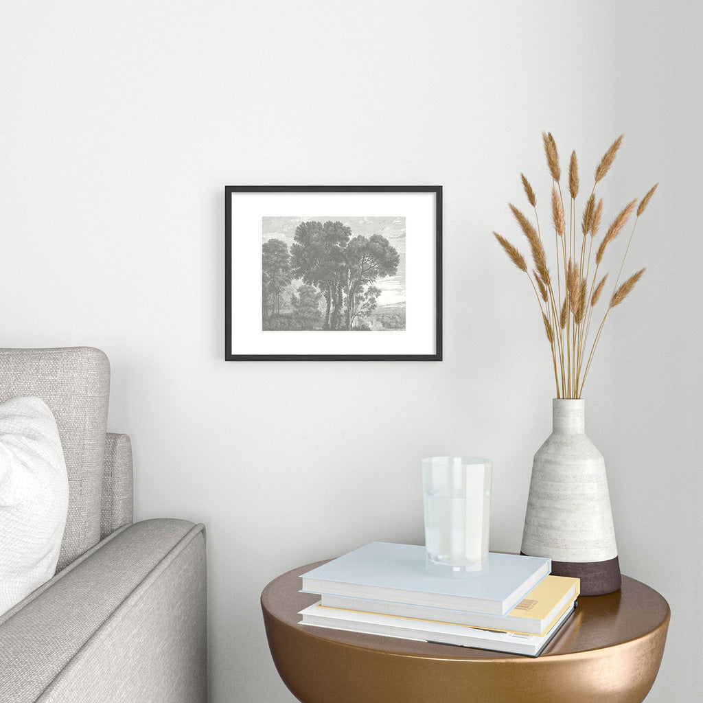 HMCraig Beaux Arbres Beautiful Trees Metal Framed Art Print