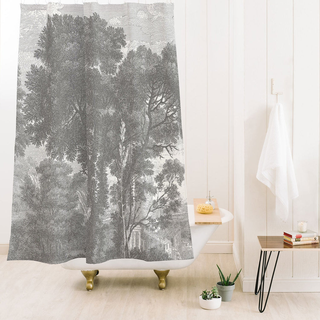 HMCraig Beaux Arbres Beautiful Trees Shower Curtain