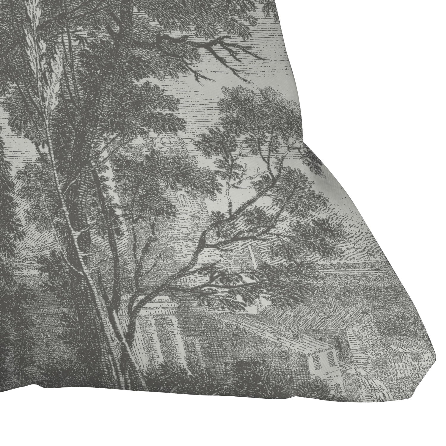 HMCraig Beaux Arbres Beautiful Trees Outdoor Throw Pillow