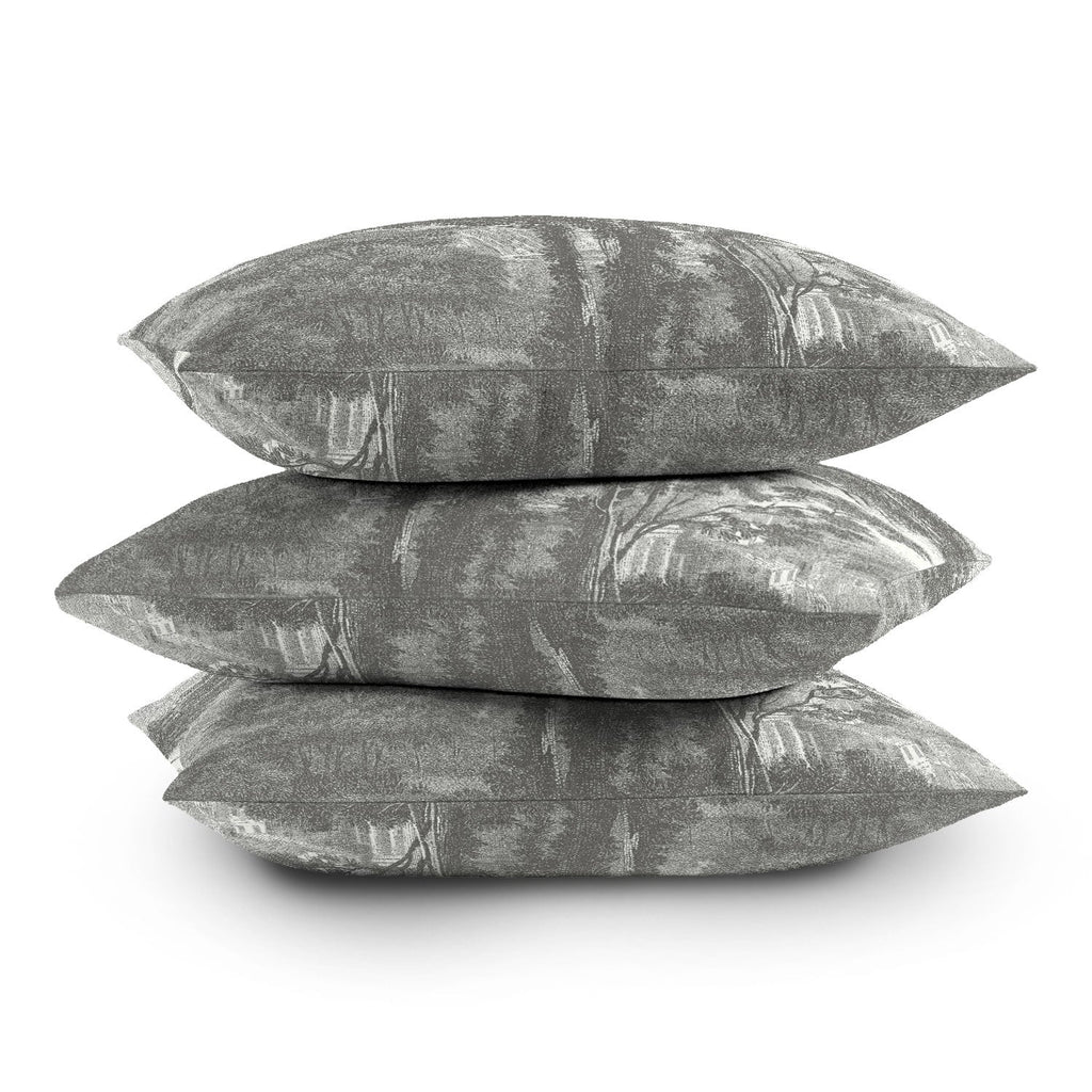 HMCraig Beaux Arbres Beautiful Trees Outdoor Throw Pillow