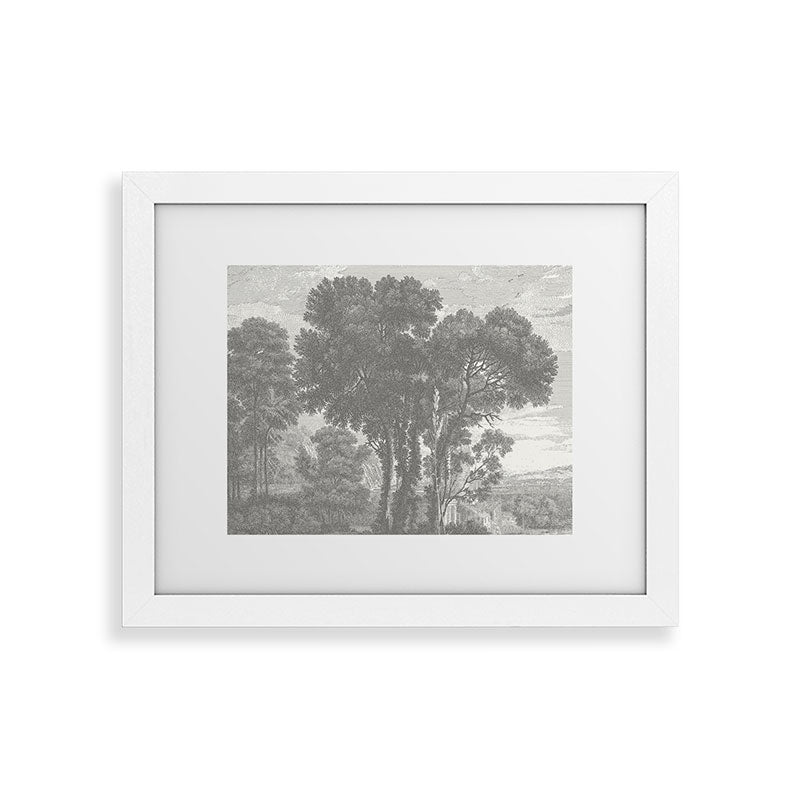 HMCraig Beaux Arbres Beautiful Trees Framed Art Print