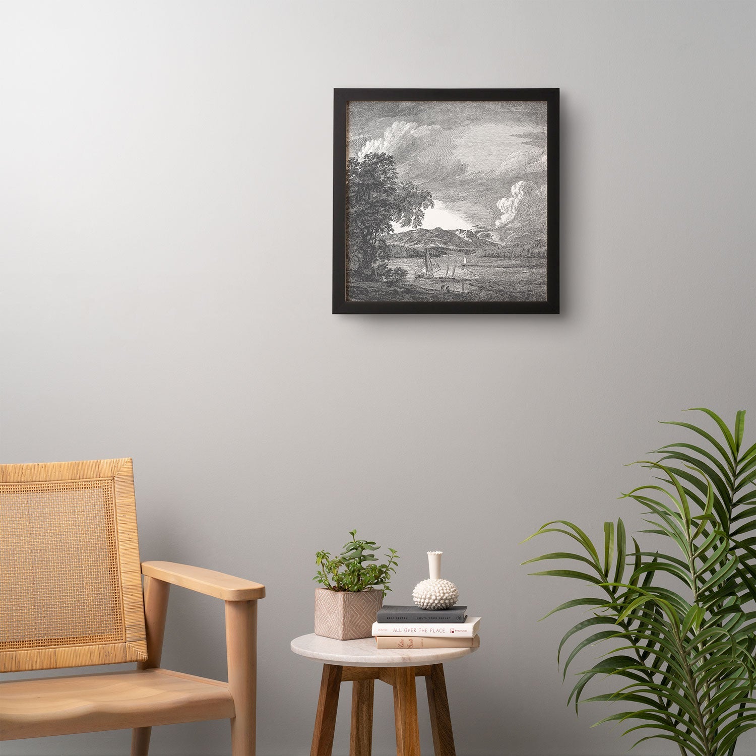 HMCraig Hudson River and Catskills Framed Wall Art