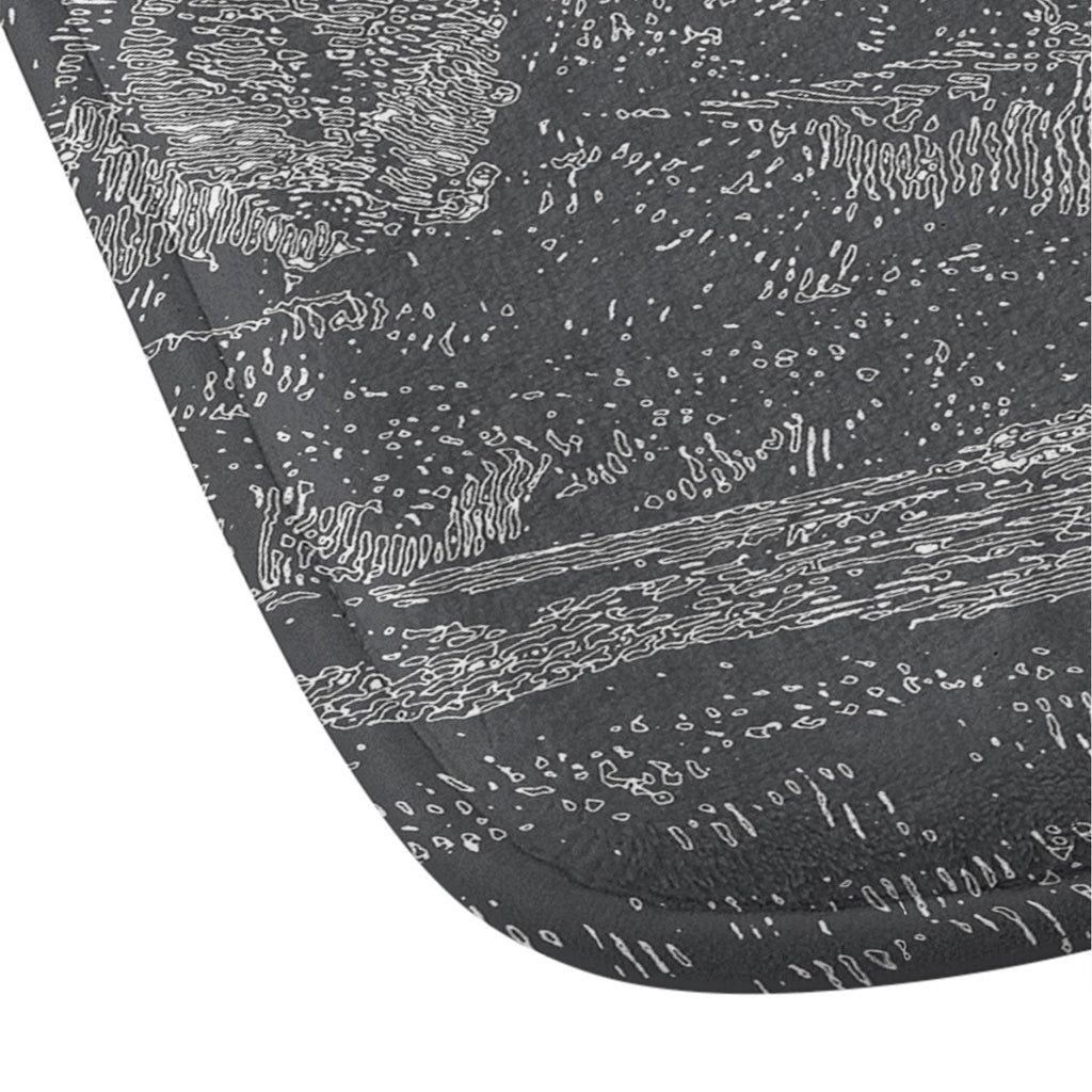 HMCraig Hudson River and Catskills Memory Foam Bath Mat