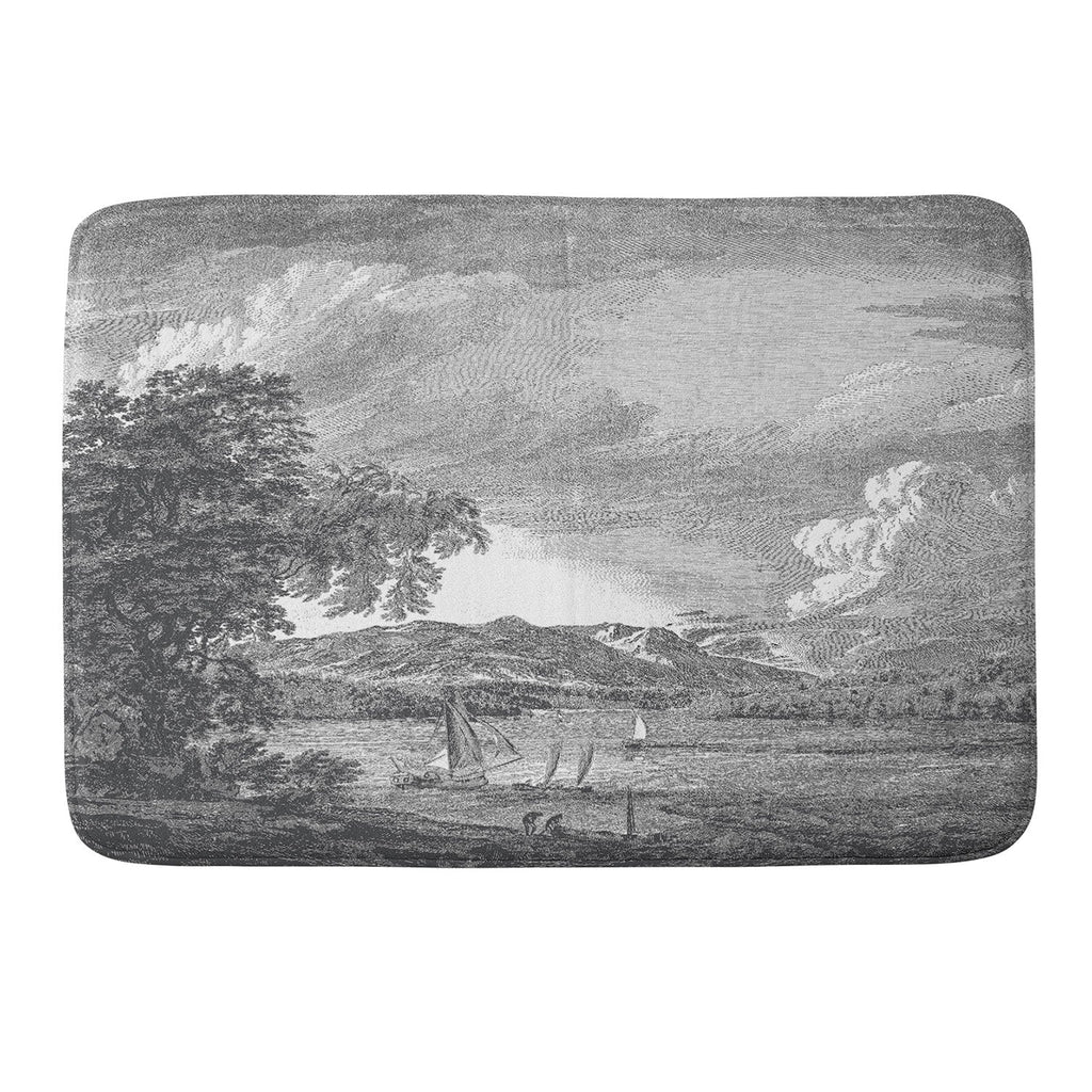 HMCraig Hudson River and Catskills Memory Foam Bath Mat