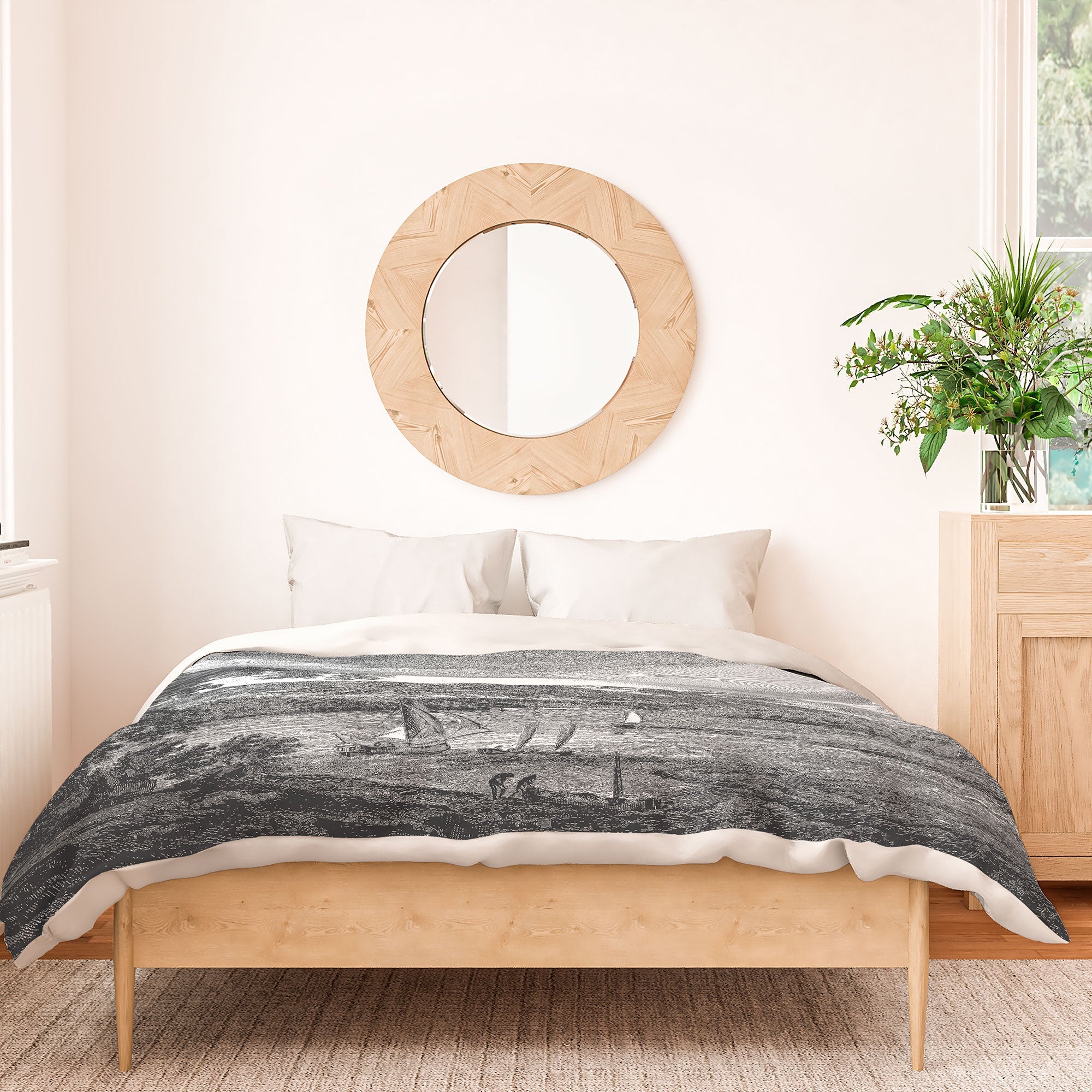 HMCraig Hudson River and Catskills Duvet Cover