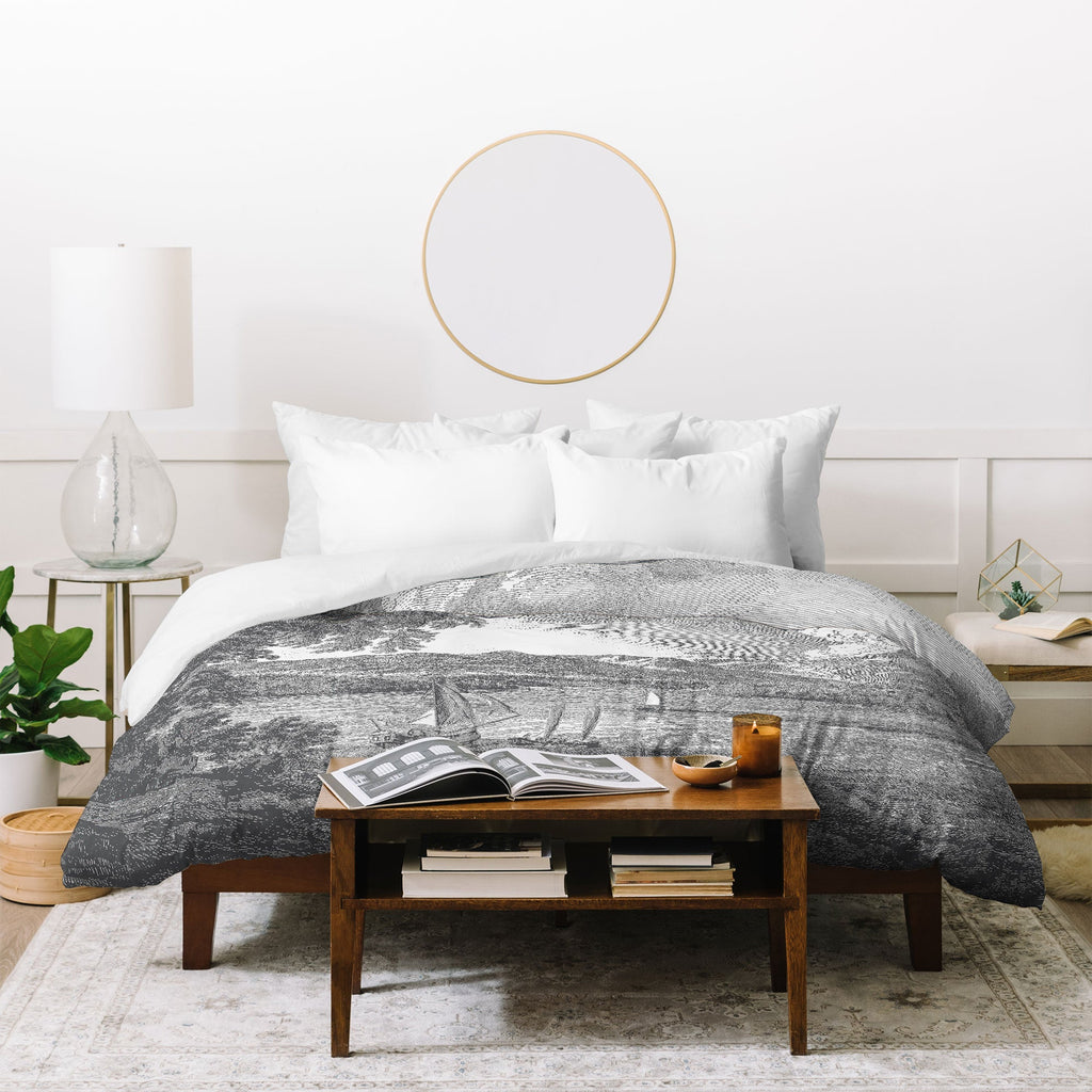 HMCraig Hudson River and Catskills Duvet Cover