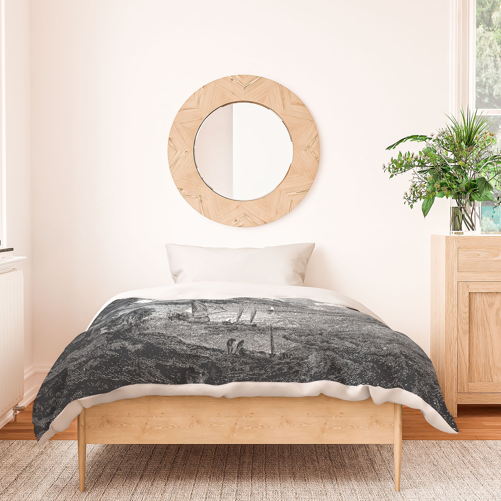 HMCraig Hudson River and Catskills Duvet Cover