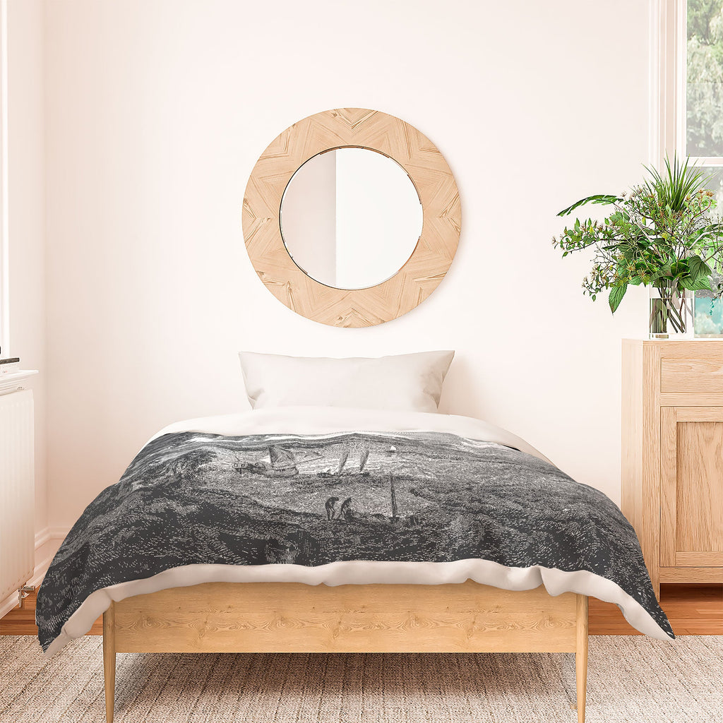 HMCraig Hudson River and Catskills Duvet Cover