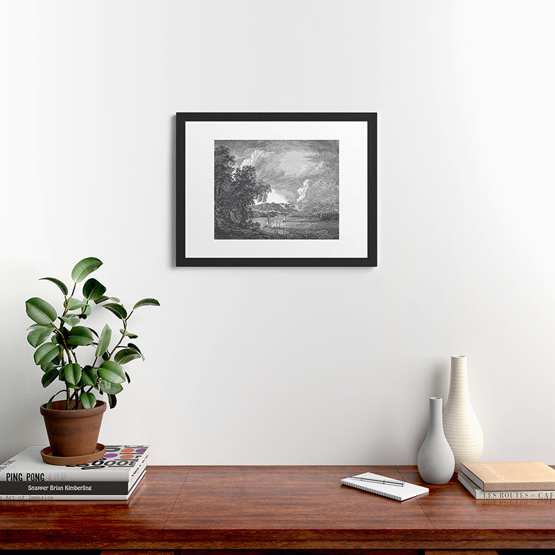 HMCraig Hudson River and Catskills Framed Art Print