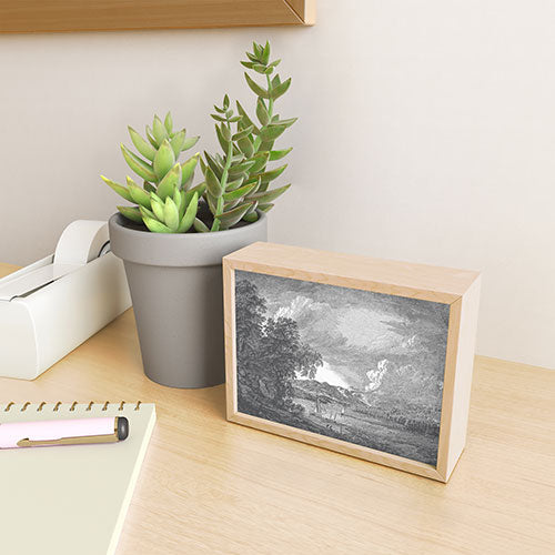 HMCraig Hudson River and Catskills Framed Mini Art Print
