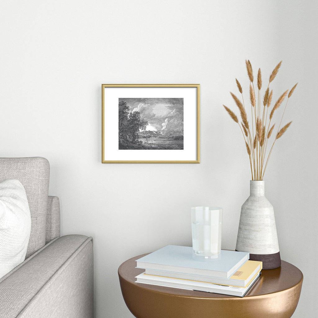 HMCraig Hudson River and Catskills Metal Framed Art Print