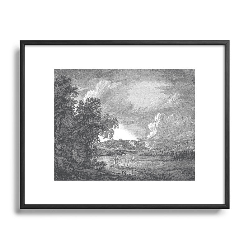 HMCraig Hudson River and Catskills Metal Framed Art Print