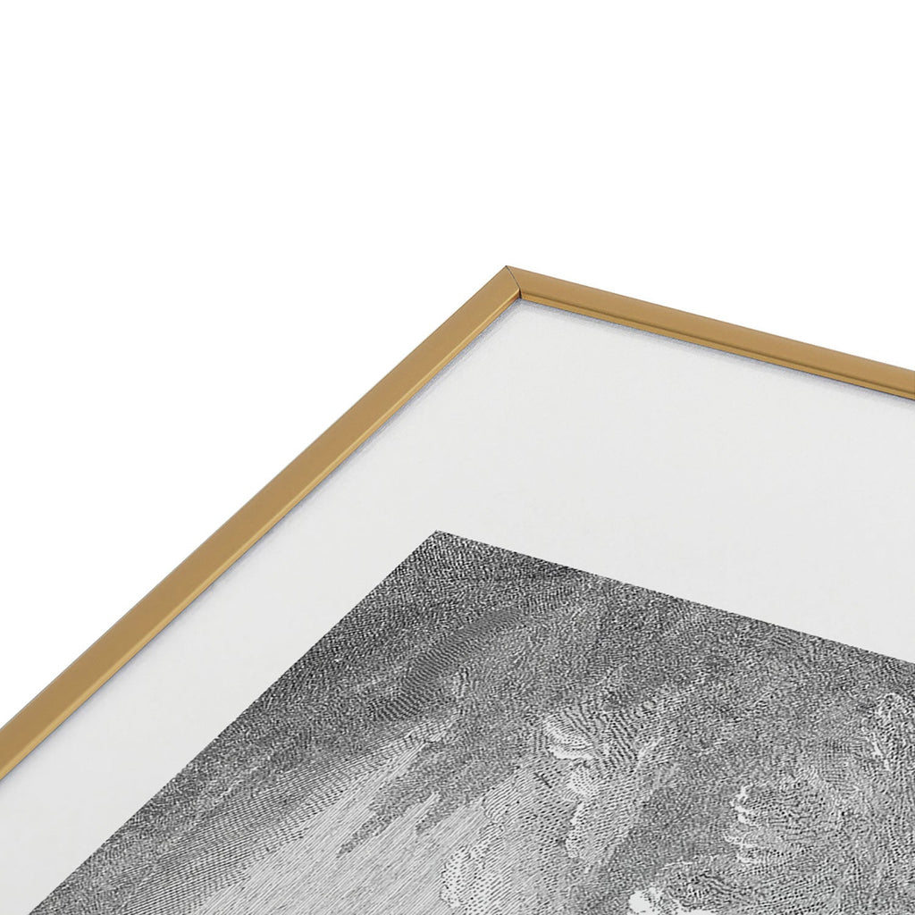 HMCraig Hudson River and Catskills Metal Framed Art Print