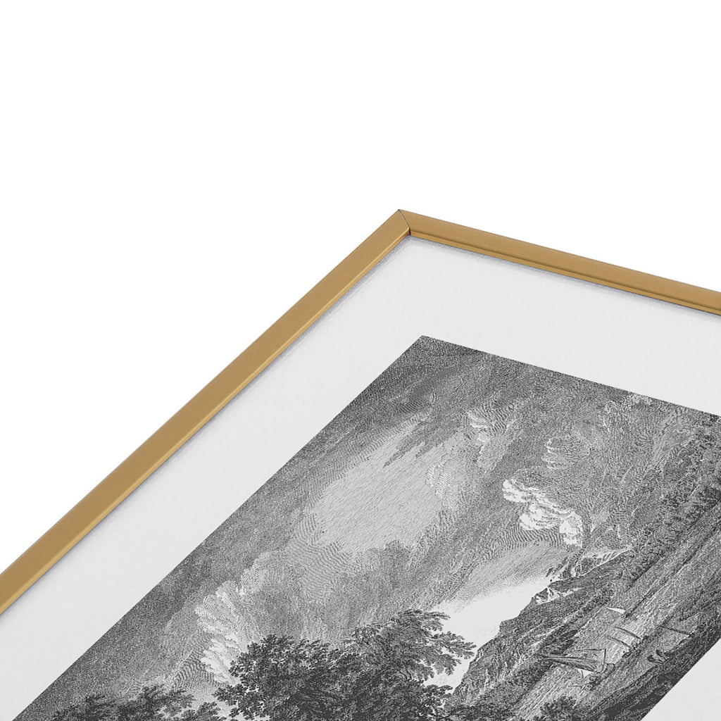 HMCraig Hudson River and Catskills Metal Framed Art Print
