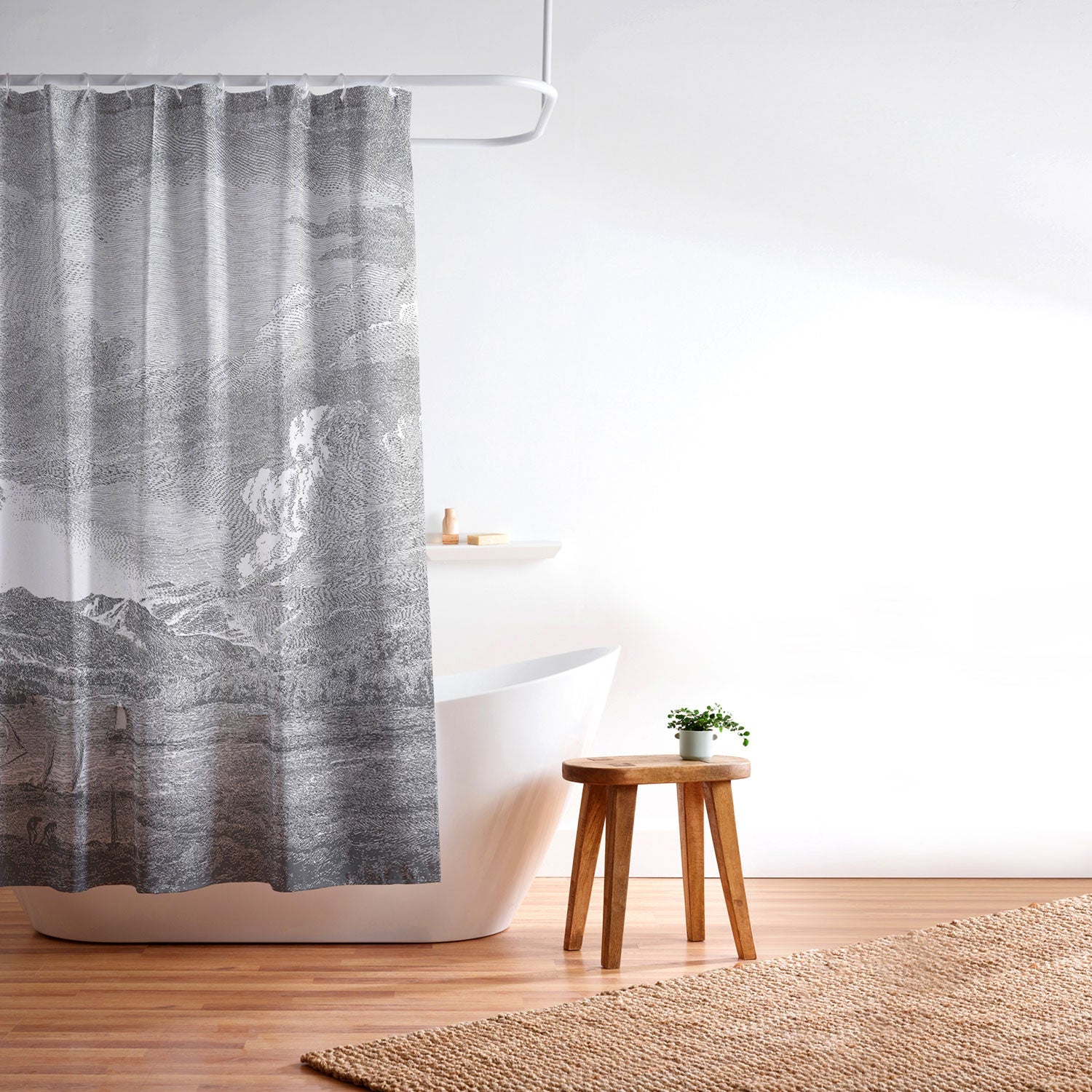 HMCraig Hudson River and Catskills Shower Curtain