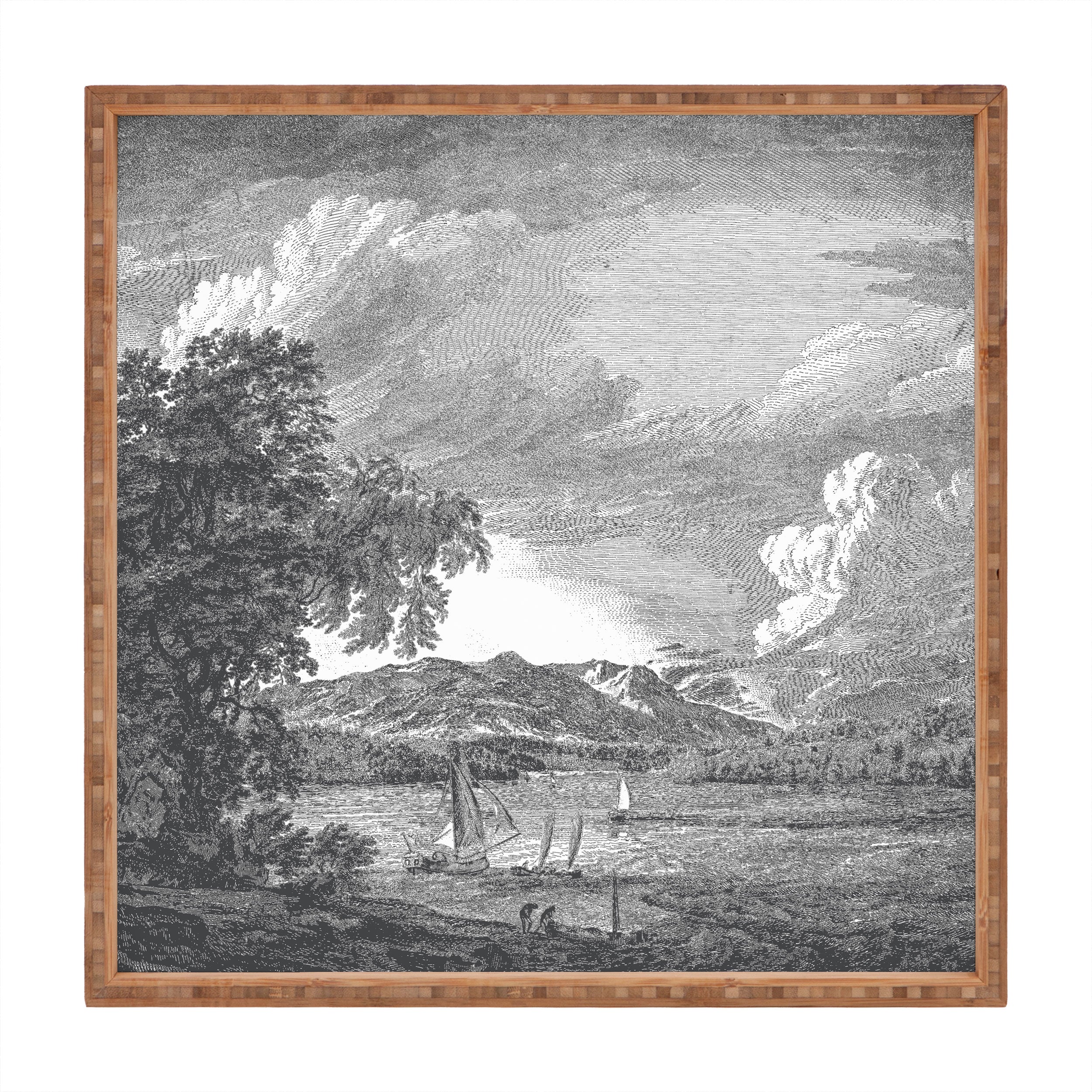 HMCraig Hudson River and Catskills Square Tray