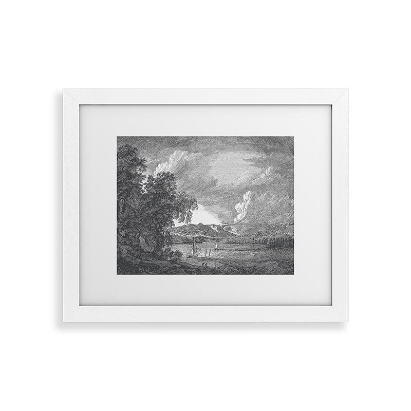 HMCraig Hudson River and Catskills Framed Art Print