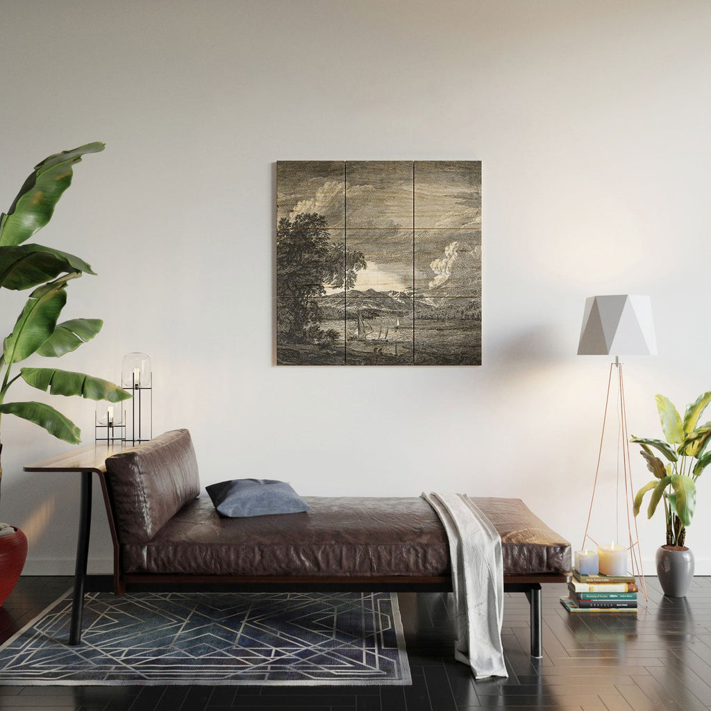HMCraig Hudson River and Catskills Wood Wall Mural