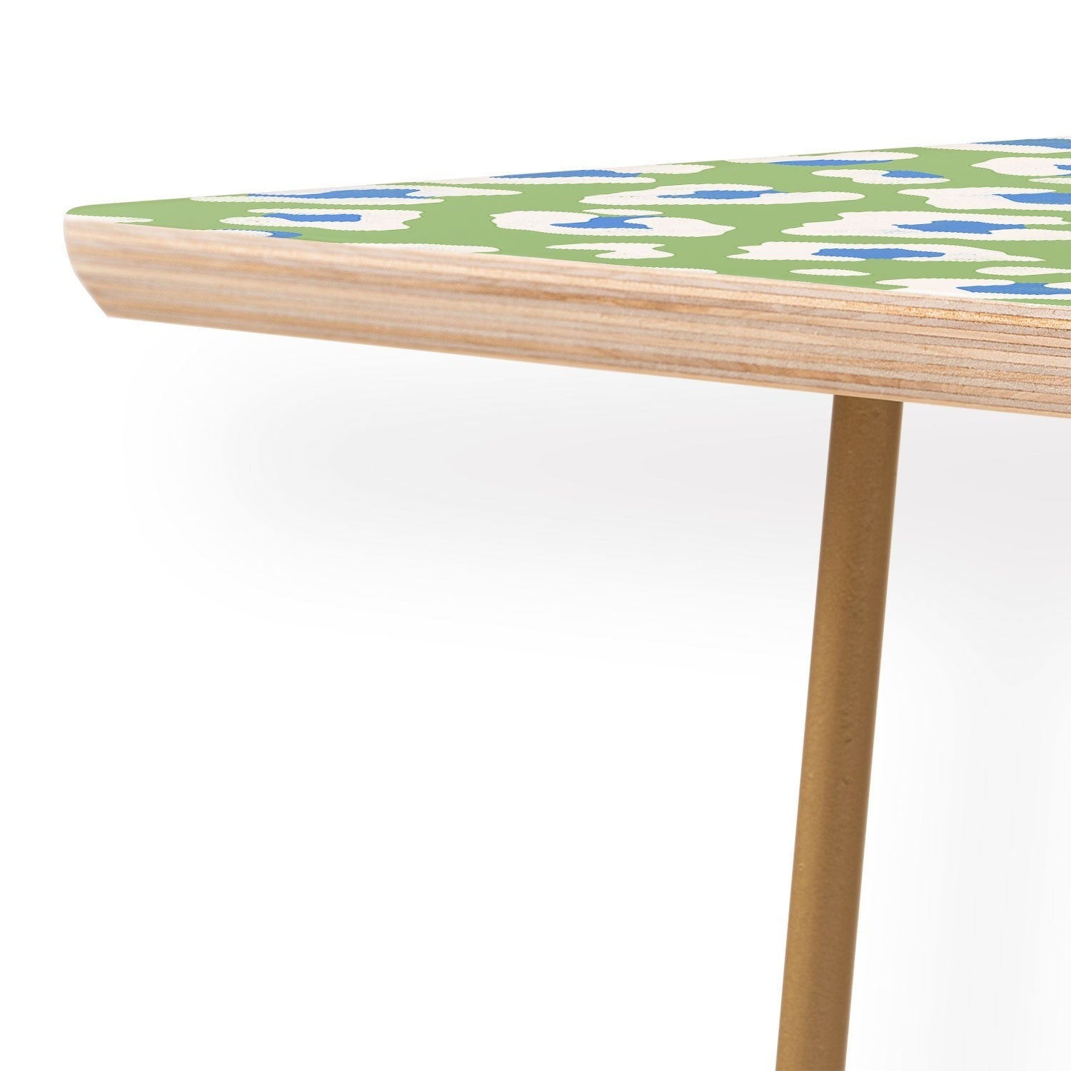 Avenie BR Cheetah Print Coffee Table