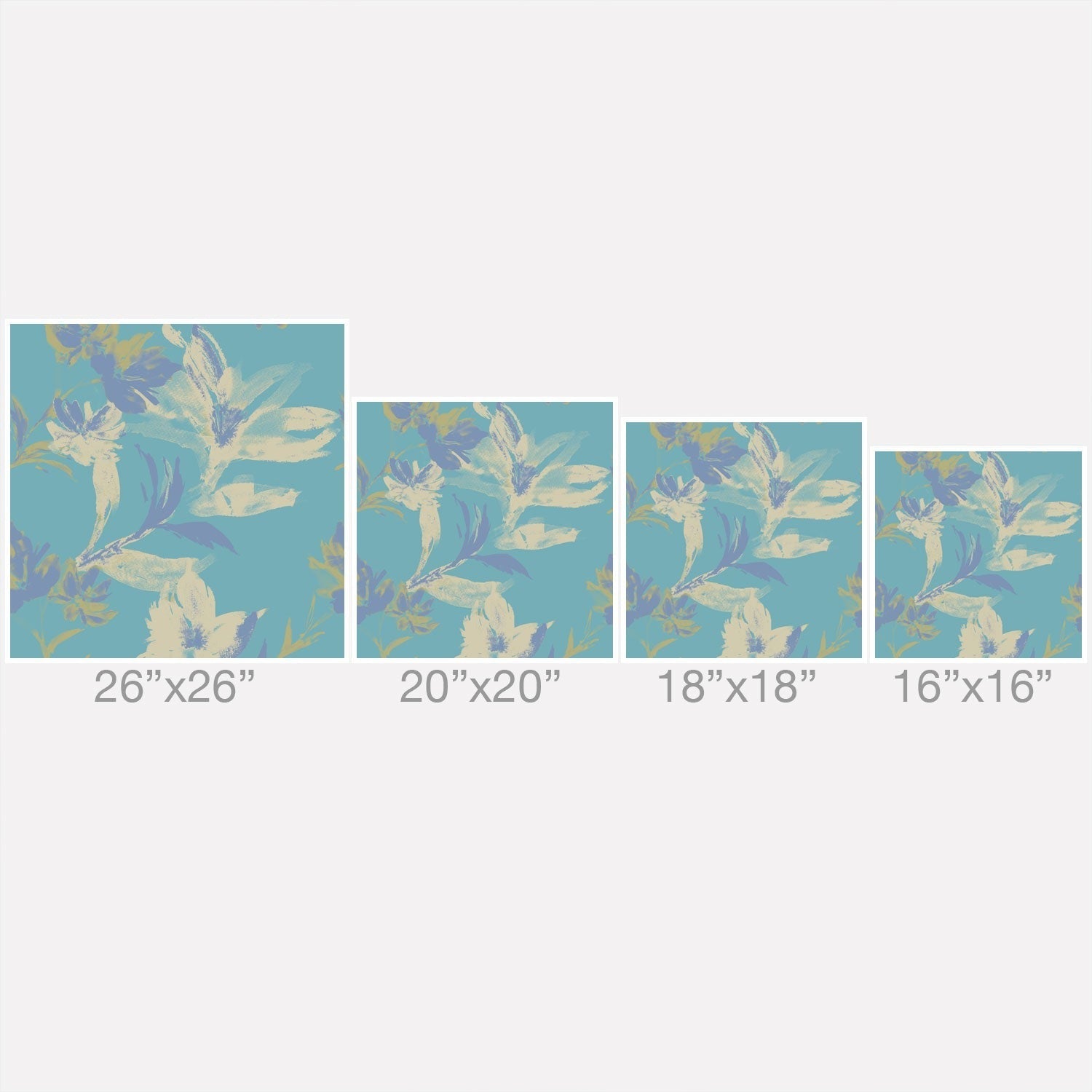 Gabriela Fuente Emma Floral Outdoor Throw Pillow