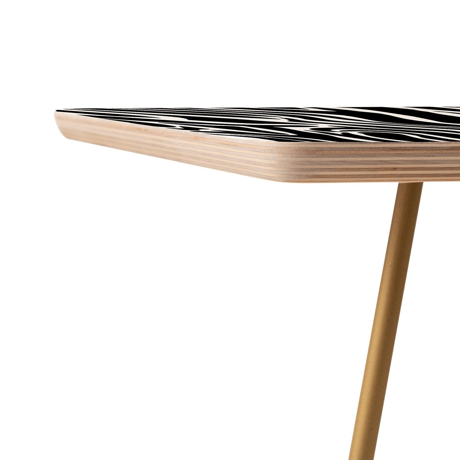 Jennifer Labre Wild Zebra Side Table