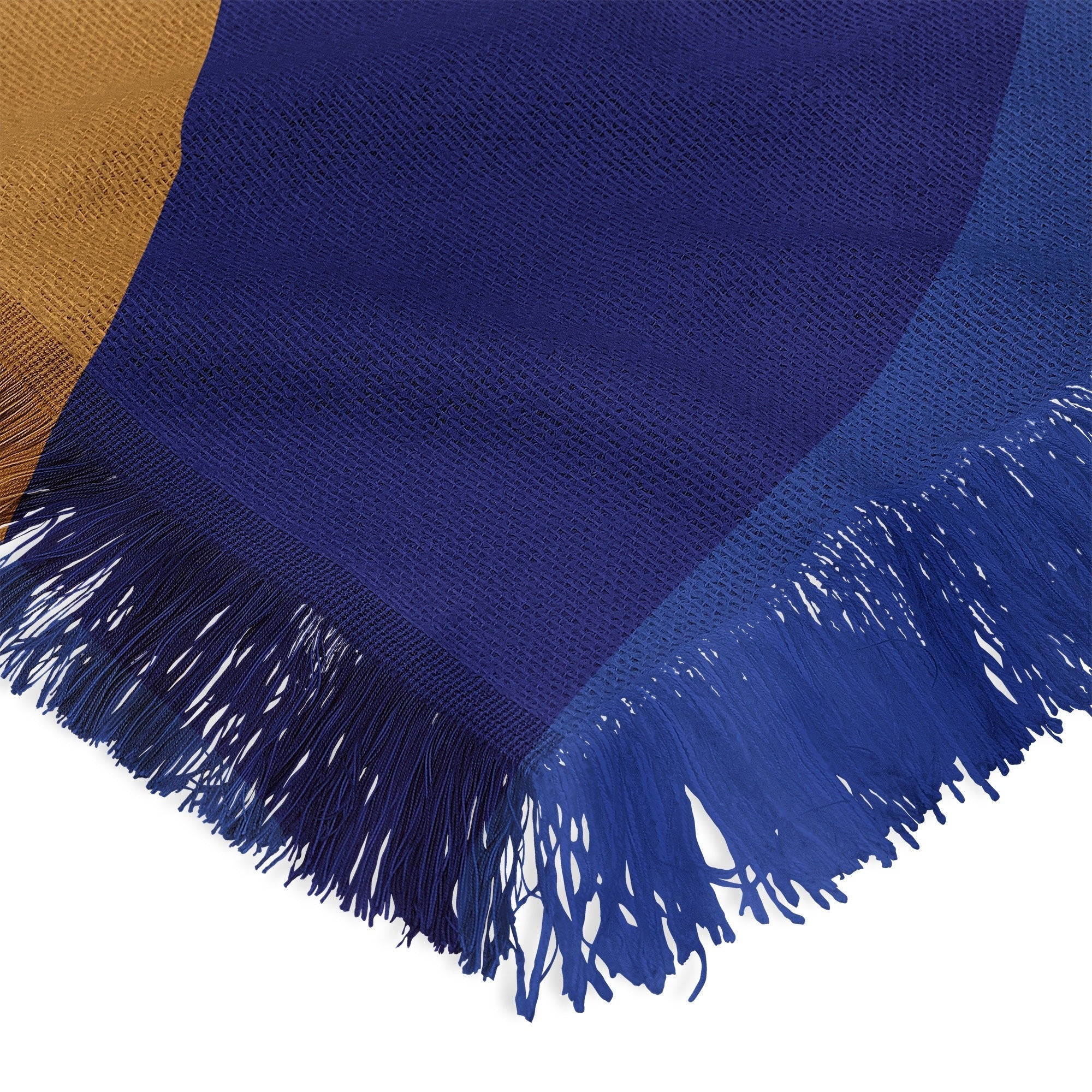 Camilla Foss Pebbles in Stream Throw Blanket