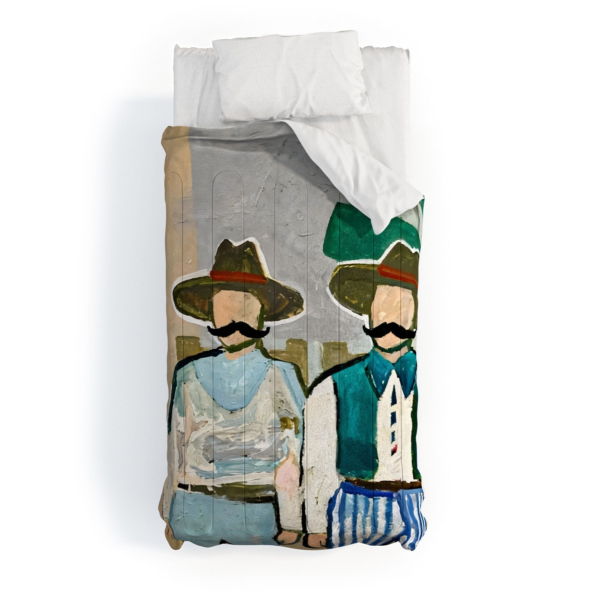 83 Oranges Side By Side Cowboy Edition Comforter