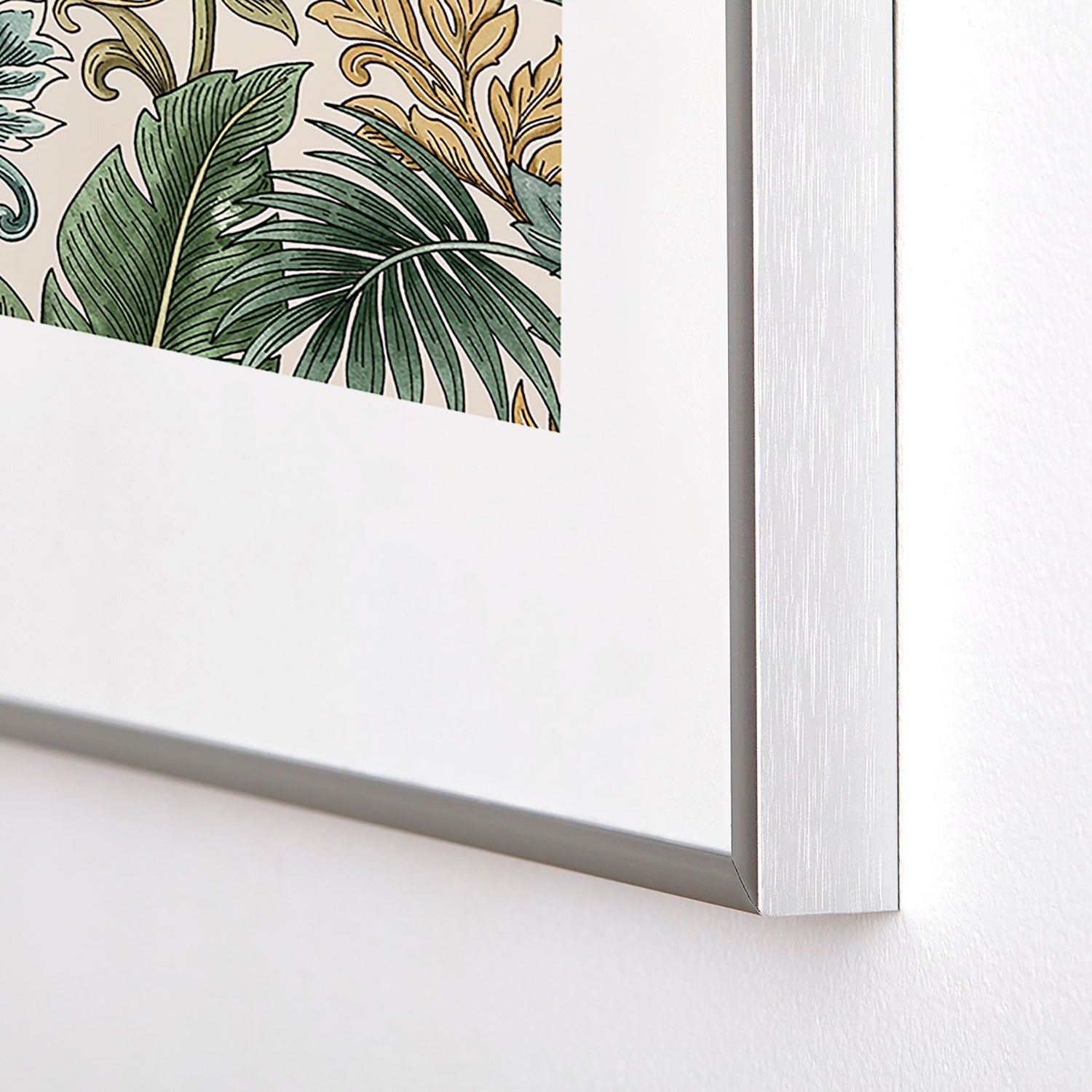 Marta Barragan Camarasa Retro Jungle Garden Metal Framed Art Print