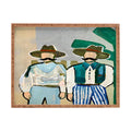 83 Oranges Side By Side Cowboy Edition Rectangular Tray