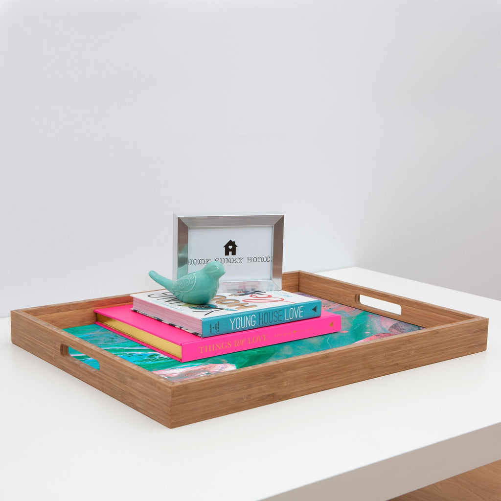 83 Oranges Another Worldly Rectangular Tray