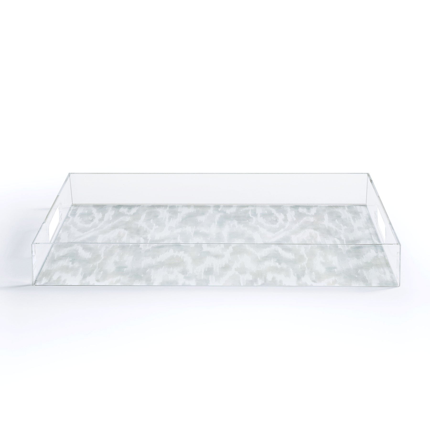 Jacqueline Maldonado Watercolor Wood Grain Acrylic Tray
